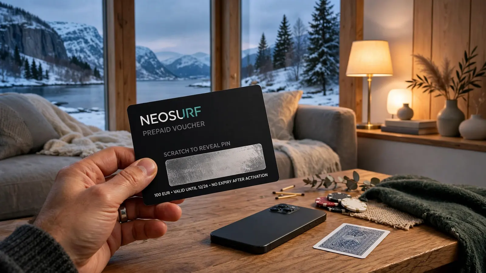 Norske casinoer med Neosurf: innskudd og vilkår